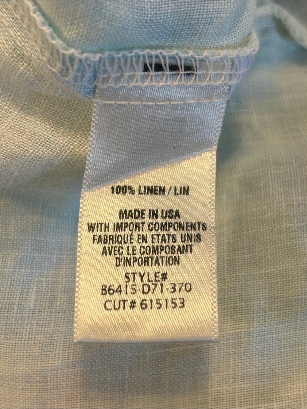 Bella Dahl EUC SZ M Linen Pastel Blue & Green Halter Maxi Dress SO FLATTERING ๐ - Picture 5 of 7